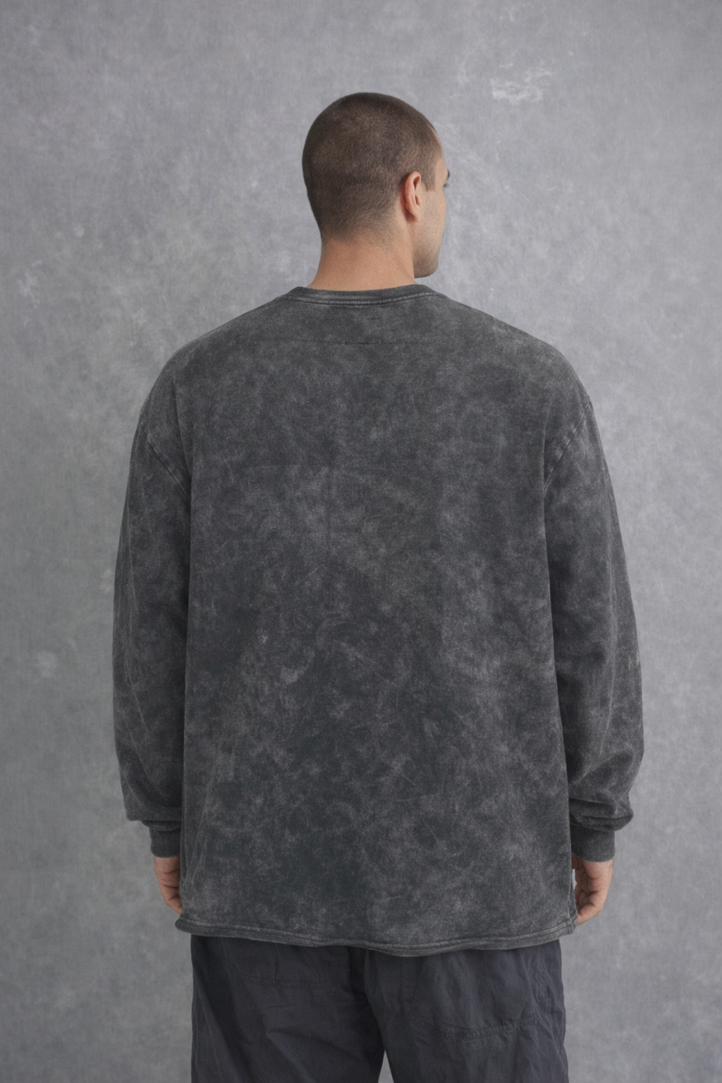 DRØP Washed Long Sleeve Marškinėliai