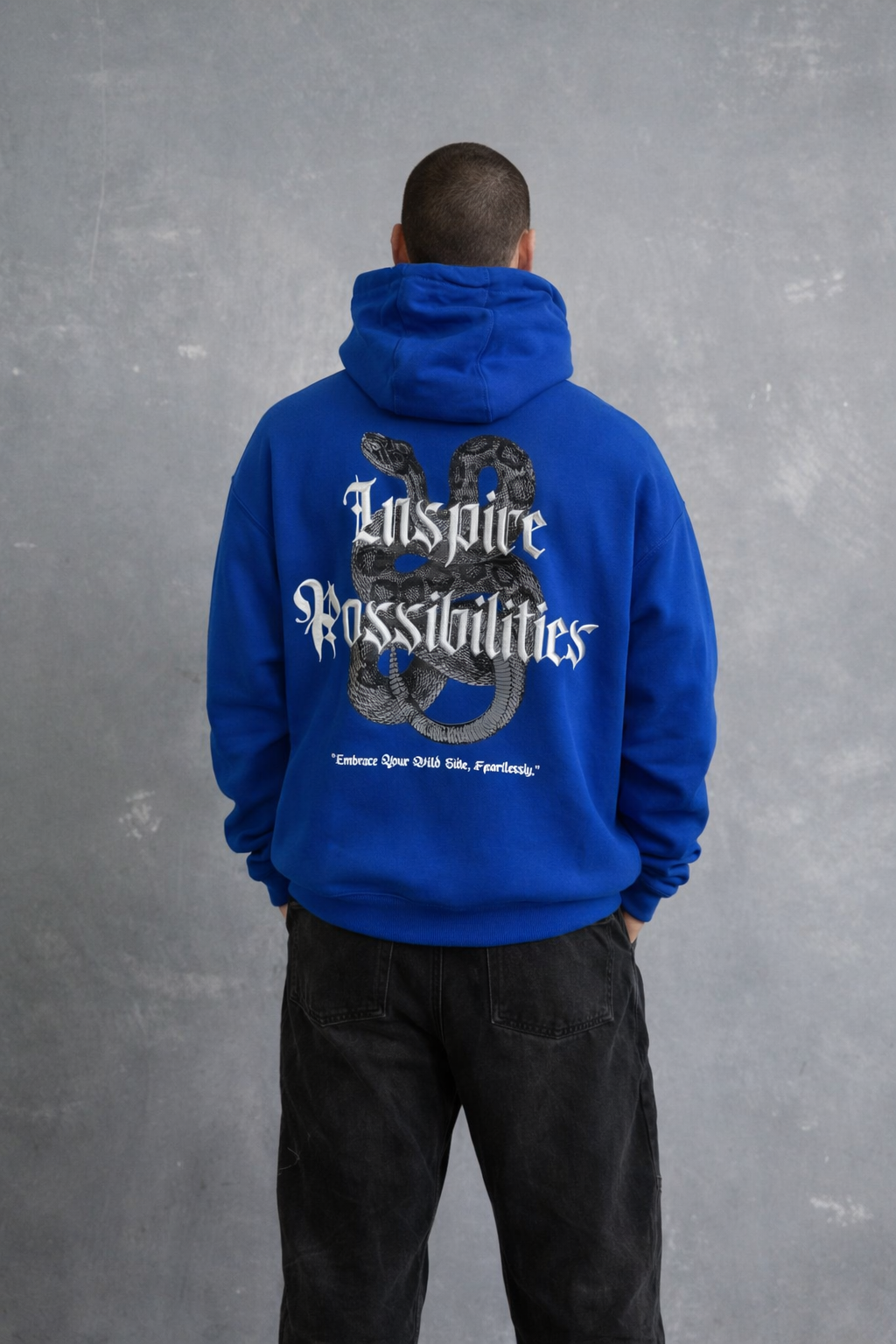 DRØP Inspire Possibilities oversized džemperis
