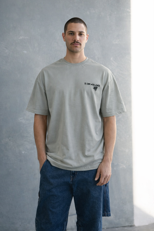 DRØP Evolution oversized marškinėliai